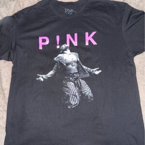 XL Men's P!NK Black Graphic T-Shirt Tour Tee 2023